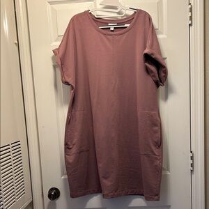J.Jill Mauve midi dress